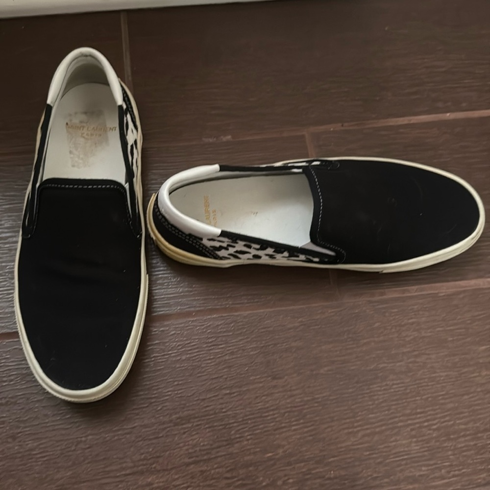 Saint Laurent slip on sneakers